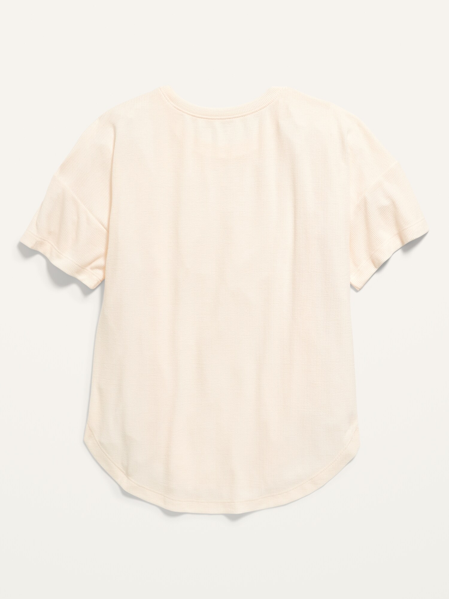 UltraLite Rib-Knit Tunic T-Shirt for Girls | Old Navy