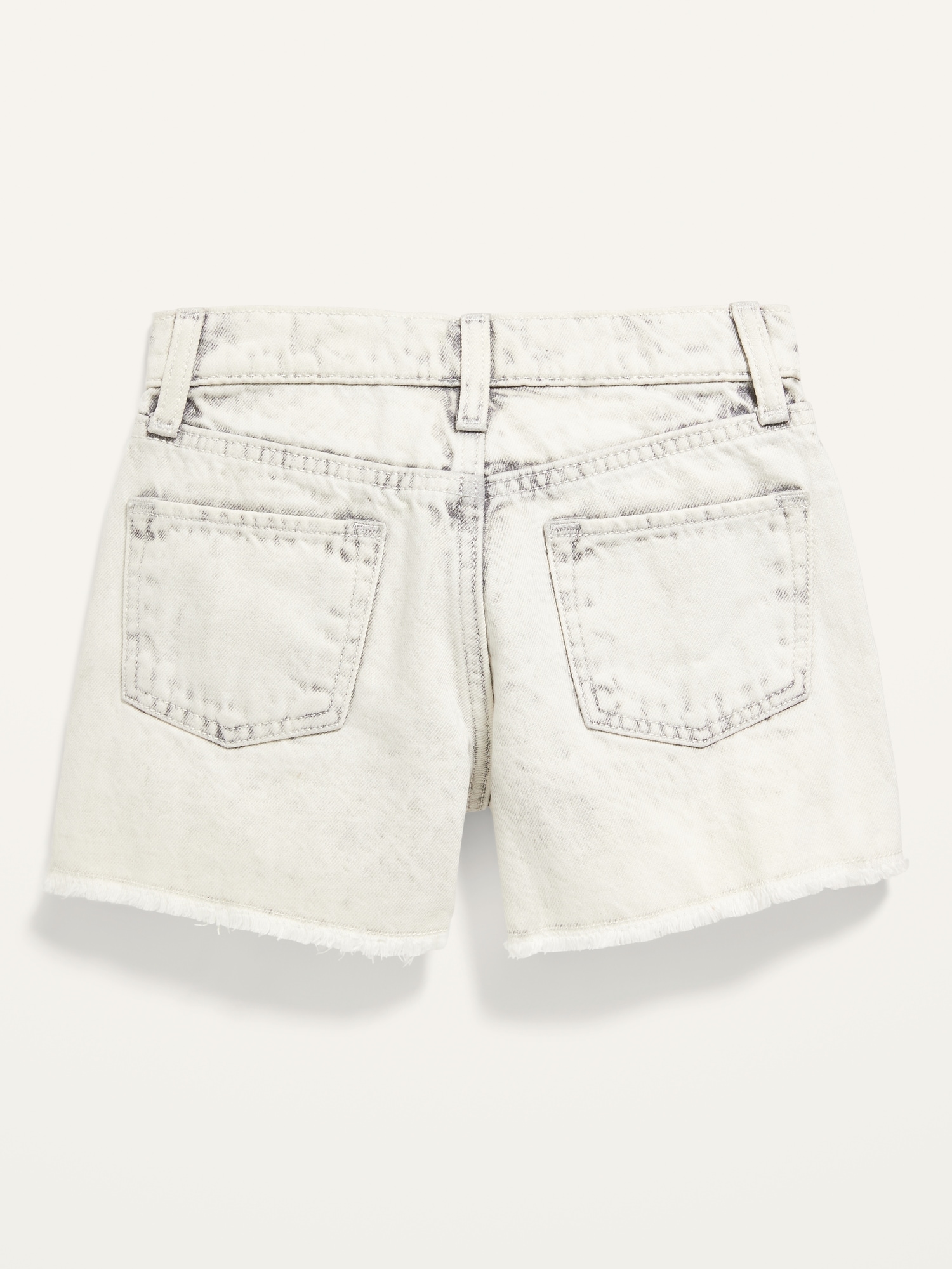 SkyHi GrayWash FrayedHem Jean Shorts for Girls Old Navy