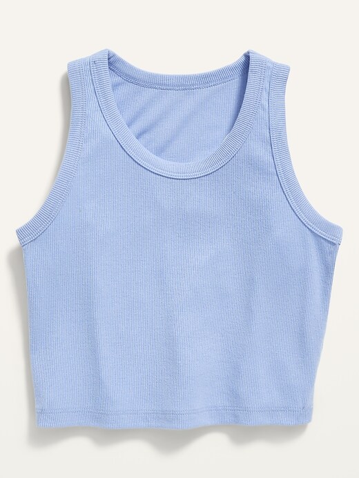 Old Navy - Cropped UltraLite Rib-Knit Performance Tank for Girls