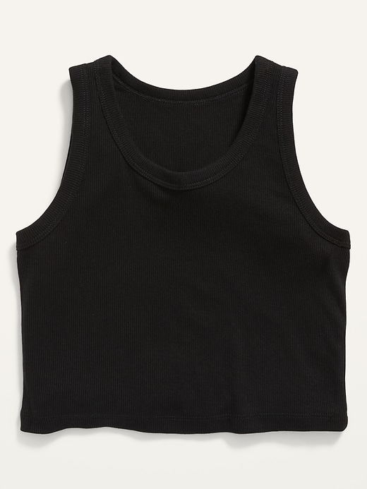 View large product image 2 of 3. Cropped UltraLite Rib-Knit Performance Tank for Girls