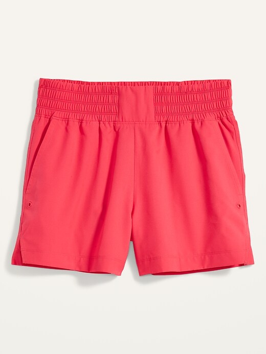 Image number 4 showing, High-Waisted StretchTech Shorts -- 4-inch inseam