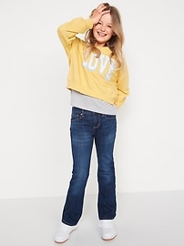 View large product image 4 of 4. Boot-Cut Jeans for Girls