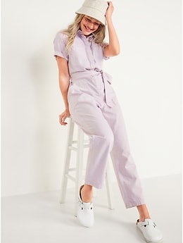 Tie-Belt Overall – Daisynme