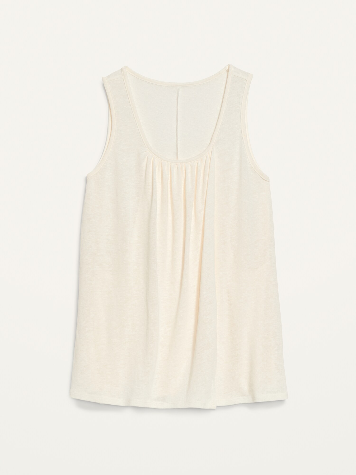 Maternity Sleeveless LinenBlend Jersey Nursing Top Old Navy