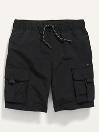 View large product image 3 of 4. Knee Length Nylon Cargo Hiking Shorts for Boys