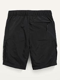 View large product image 4 of 4. Knee Length Nylon Cargo Hiking Shorts for Boys