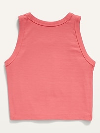 View large product image 3 of 3. Cropped UltraLite Rib-Knit Performance Tank for Girls