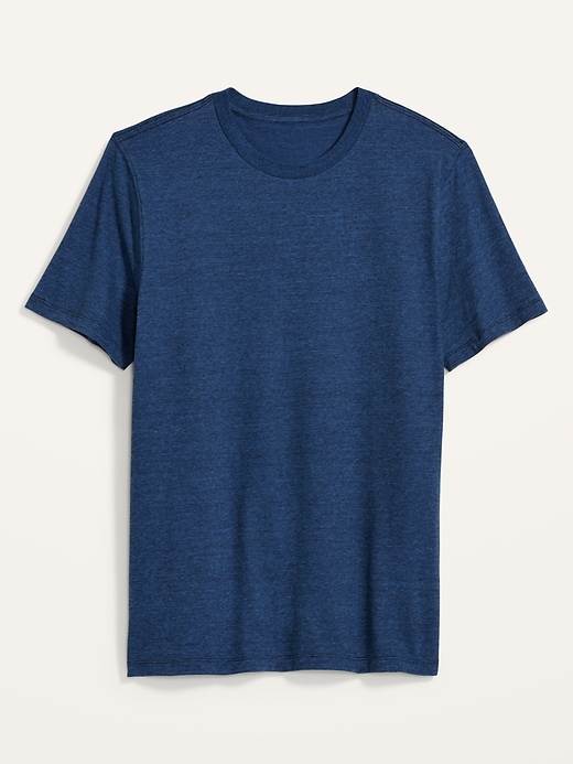 Image number 4 showing, Soft-Washed Micro-Stripe Crew-Neck T-Shirt