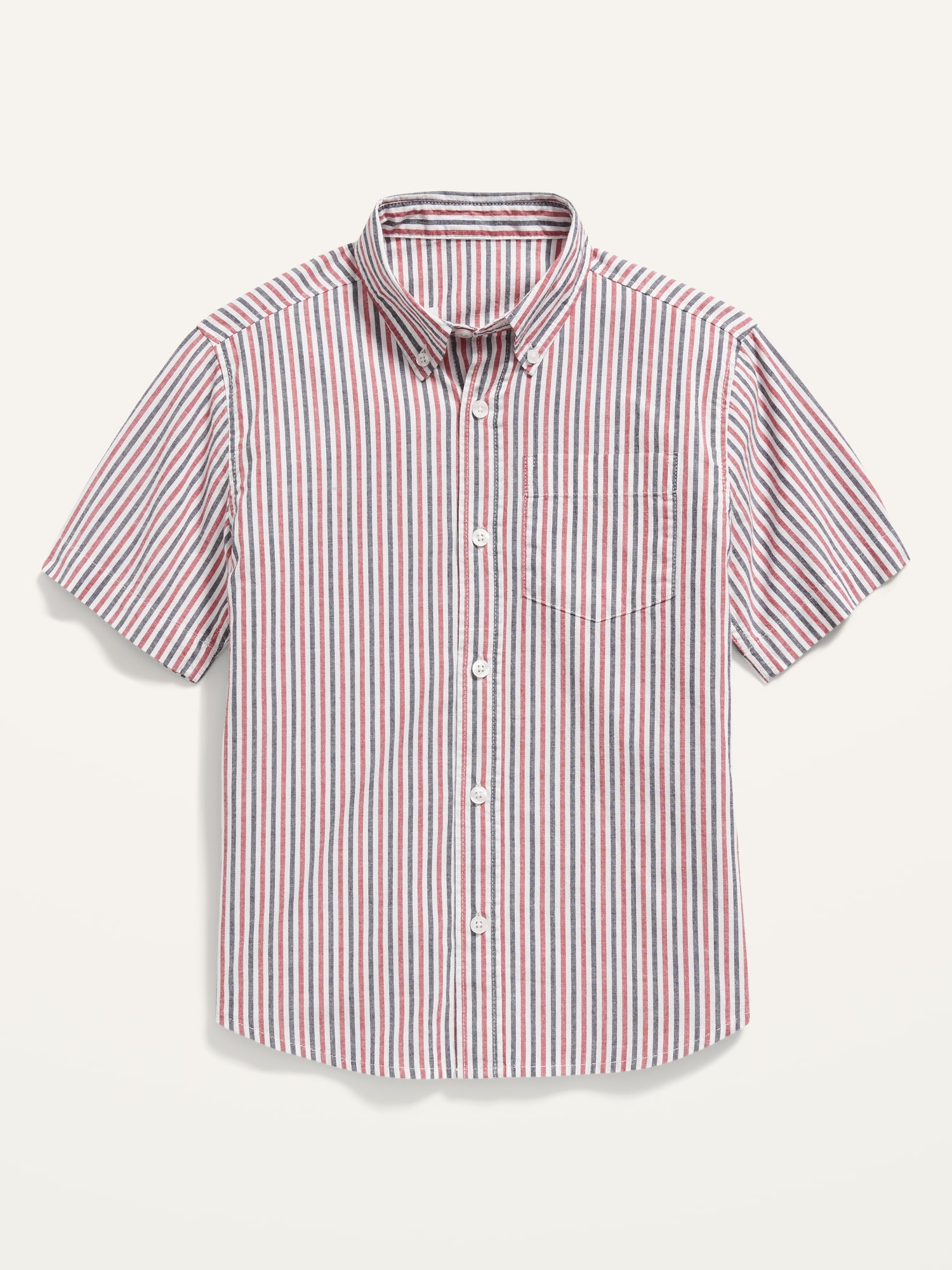 Printed Built-In Flex Short-Sleeve Shirt for Boys | Old Navy