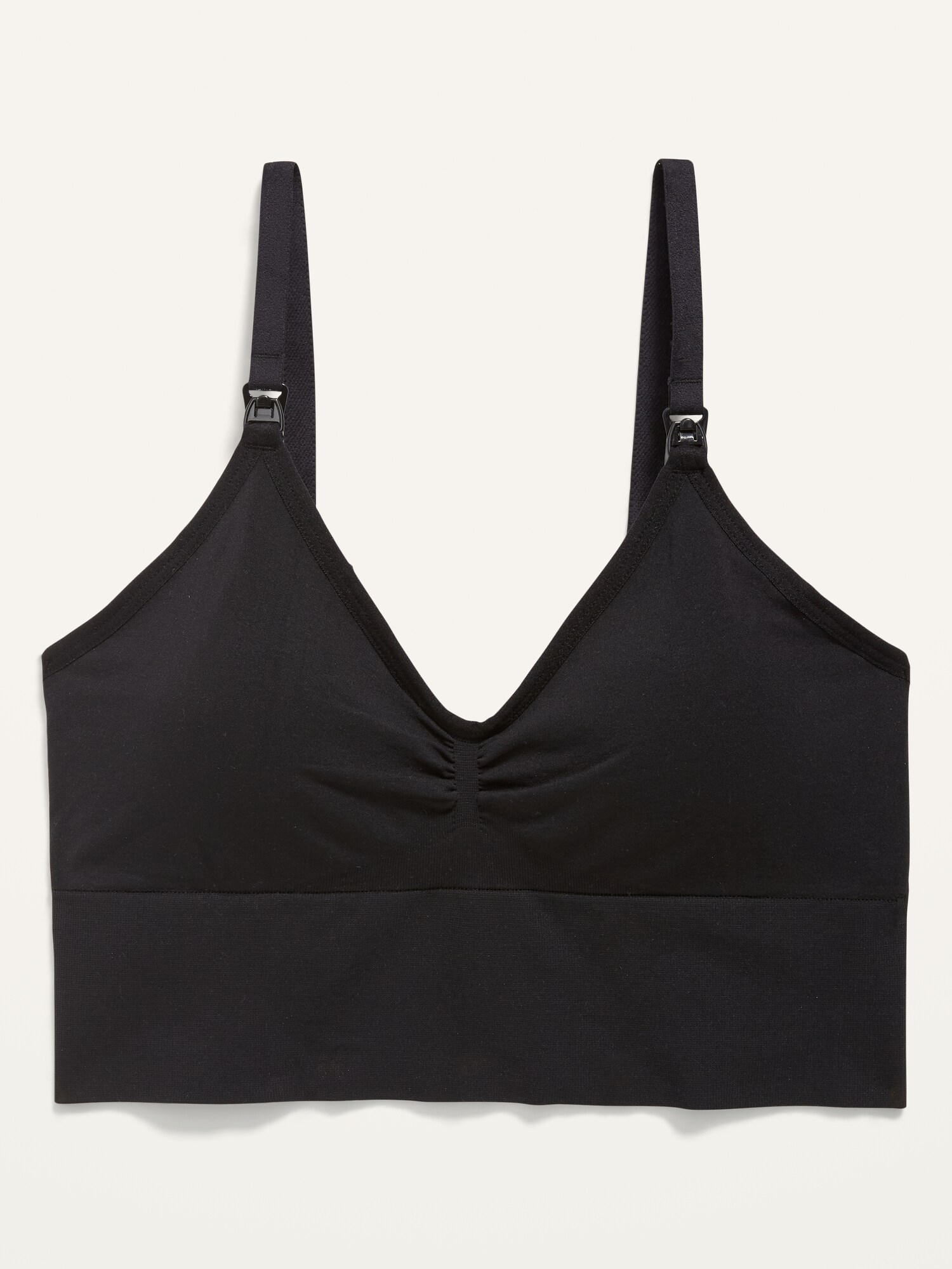 Бра Maternity Pumping, высокая поддержка — Old Navy, цвет: Чёрный — фото 4