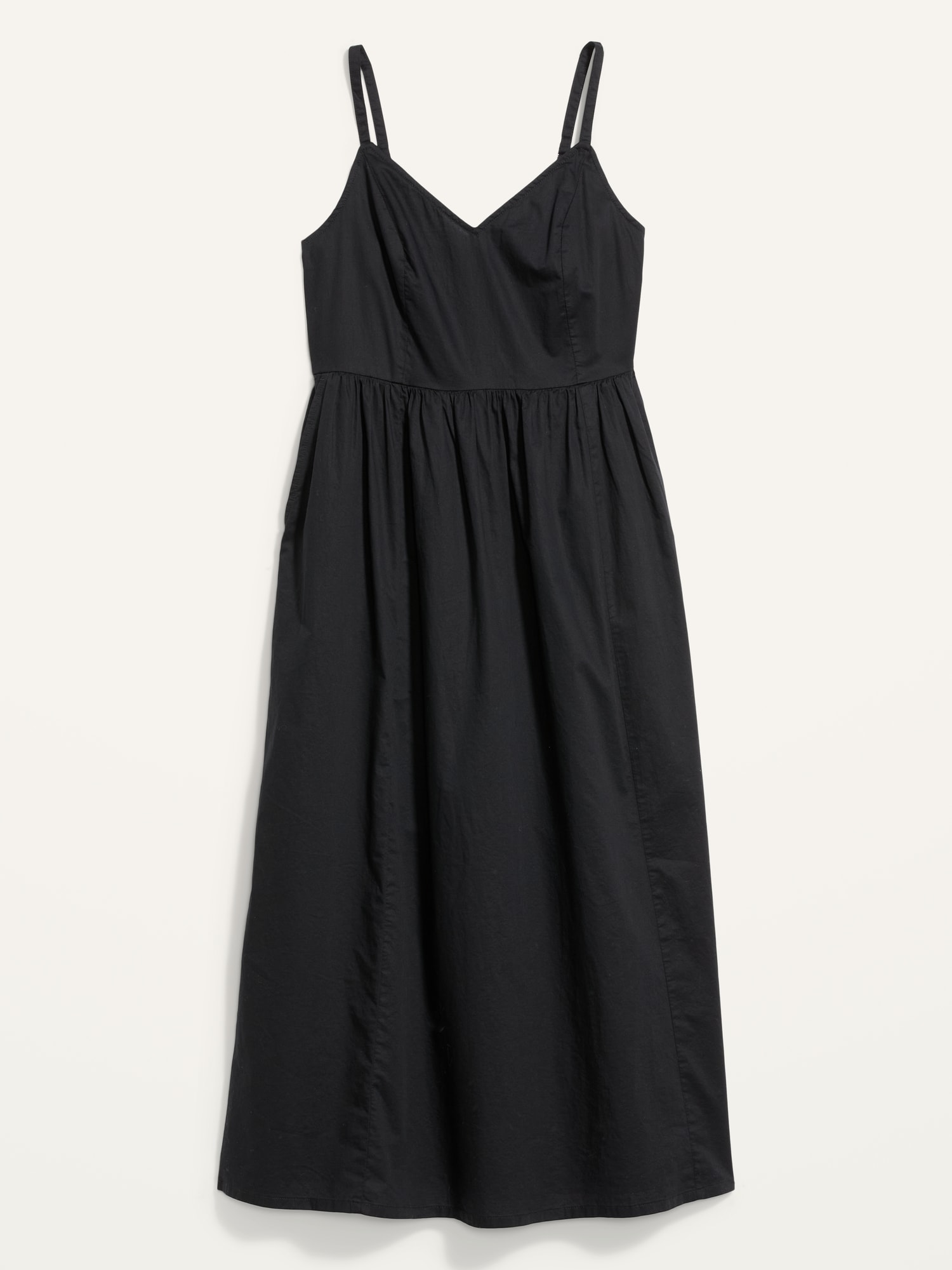 Cotton-Poplin Cami Maxi Swing Dress for Women | Old Navy