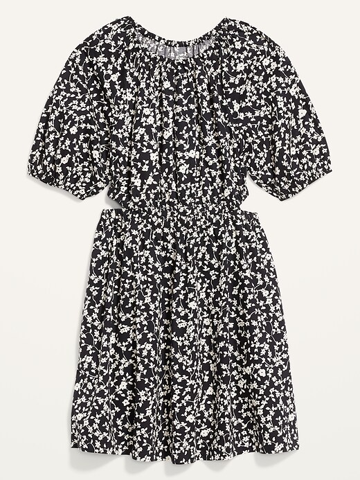 oldnavy.gap.com | Cotton-Poplin Side-Cutout Mini Dress