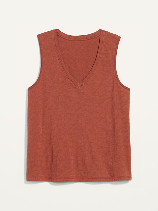 Image number 4 showing, EveryWear V-Neck Sleeveless T-Shirt for Women