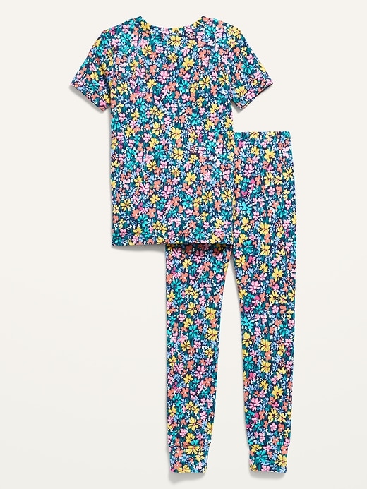 Unisex Matching Print Pajamas for Toddler