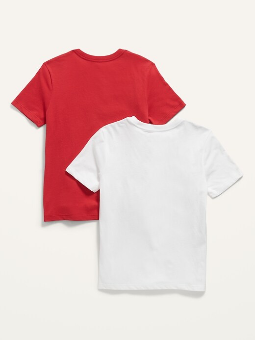 Gender-Neutral Graphic T-Shirt 2-Pack for Kids