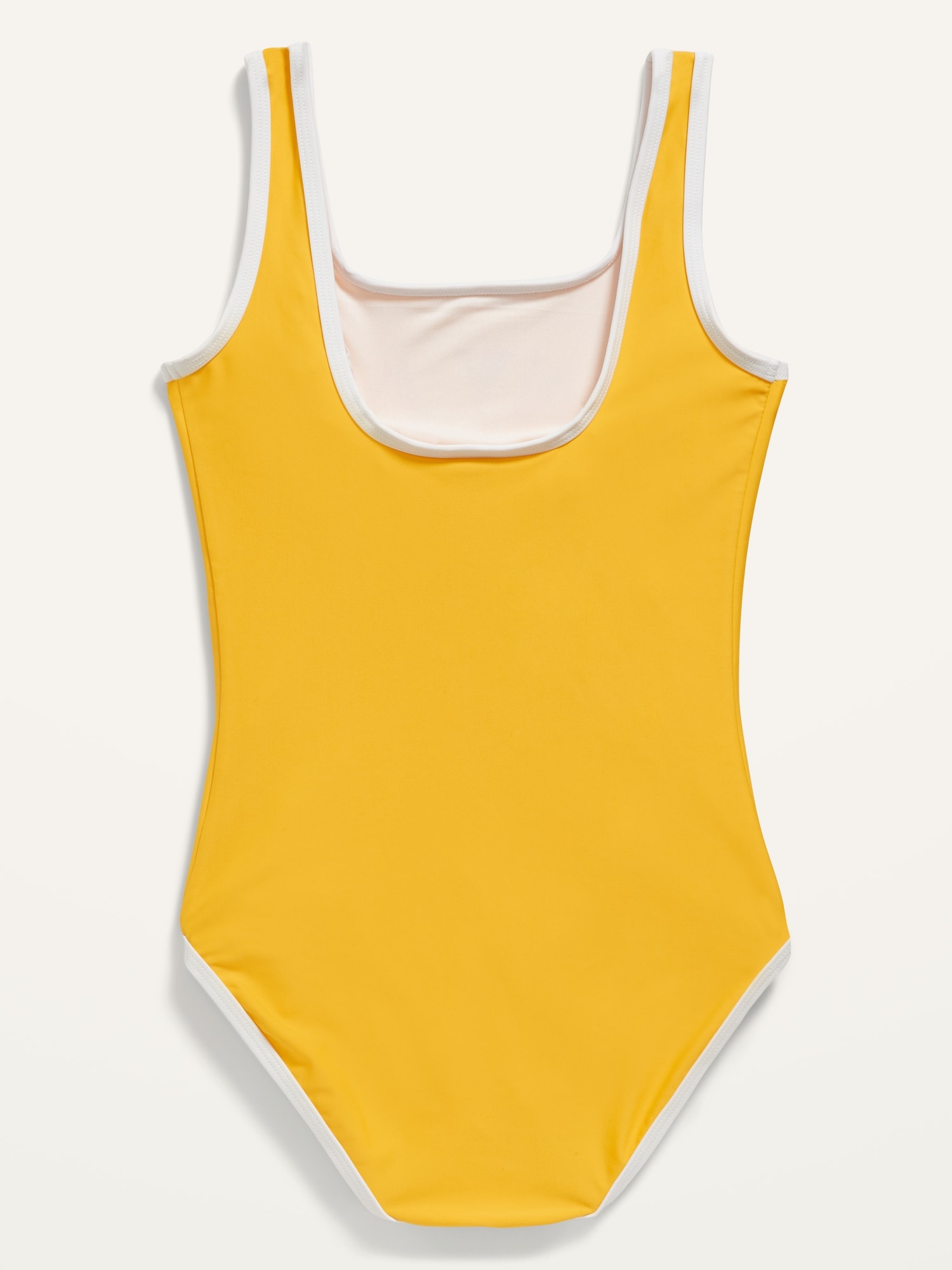 Square-Neck Graphic One-Piece Swimsuit for Girls | Old Navy