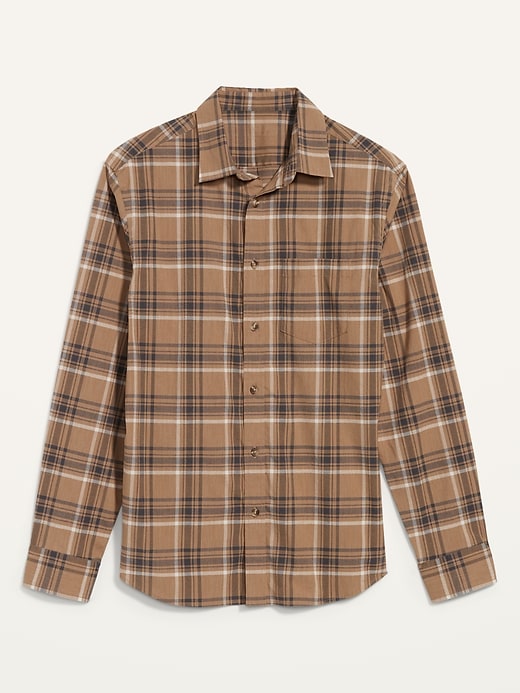 Image number 4 showing, Slim-Fit Built-In Flex Plaid Everyday Shirt