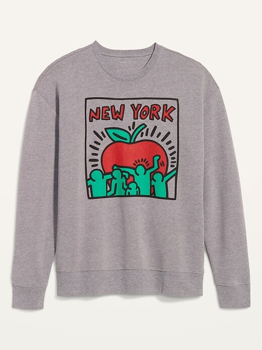 Old Navy Keith Haring™ New York Gender-Neutral Sweatshirt for Adults. 1