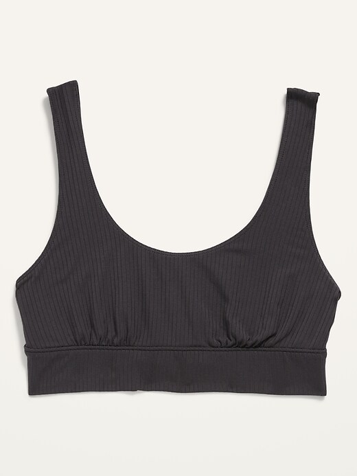 Image number 4 showing, Sunday Sleep Rib-Knit Smocked Bralette Top for Women