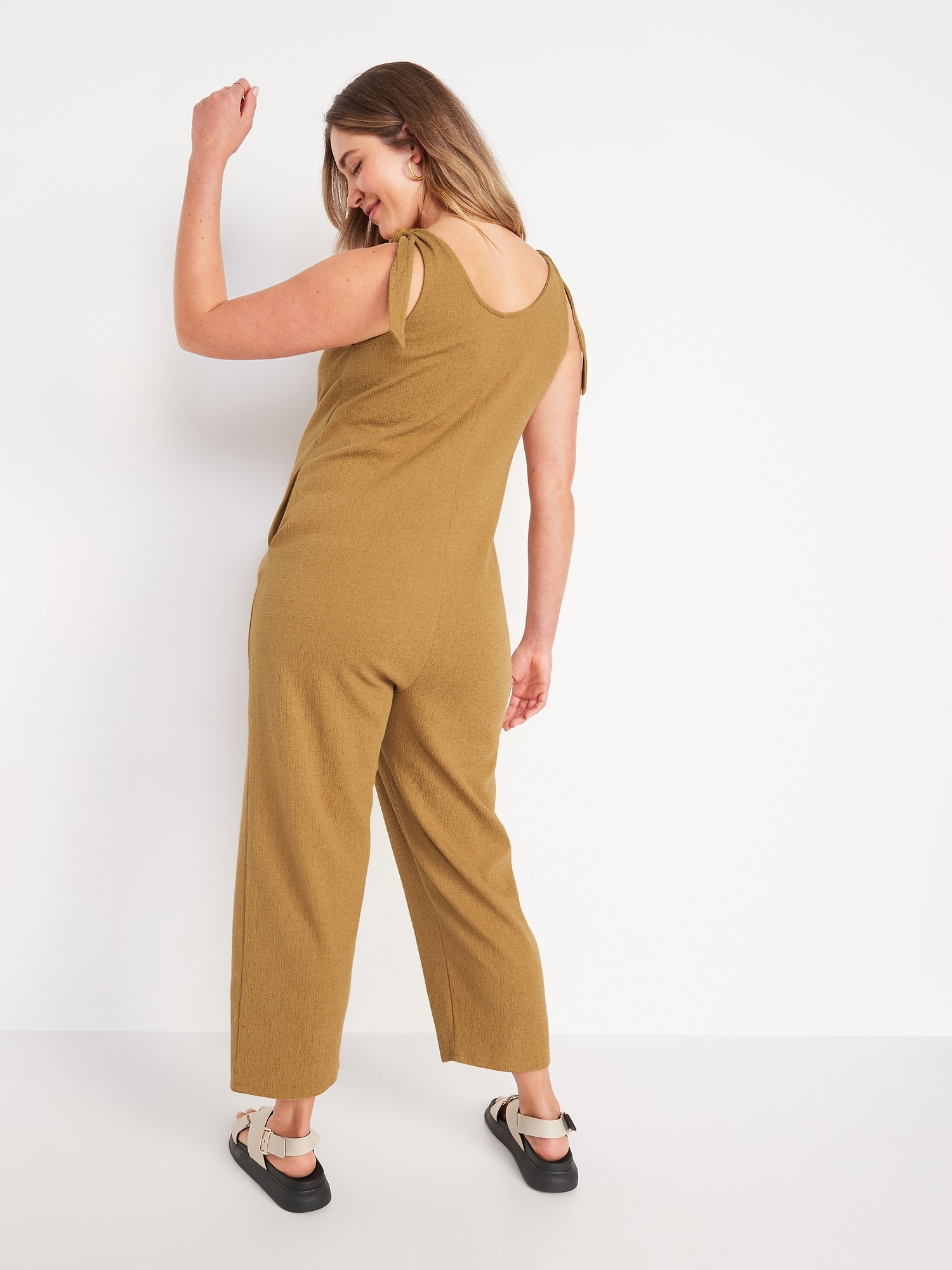 Old navy maternity hot sale jumpsuit