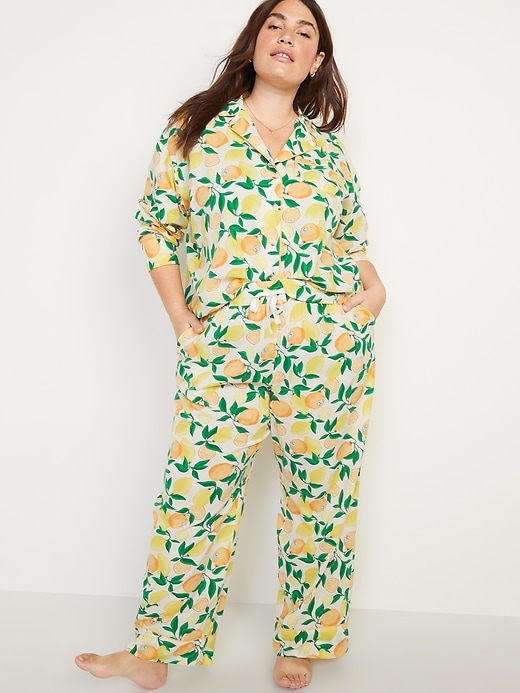 Image number 7 showing, Matching Printed Pajama Set