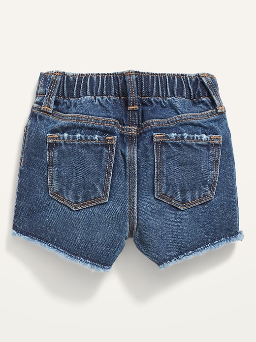 Distressed Old Navy Jean Shorts Denim 2024 Lot 12-18 Months