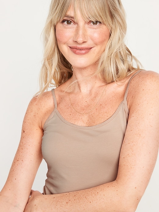Image number 3 showing, First-Layer Fitted Cami Top for Women