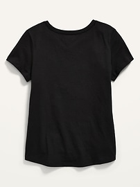 Image number 2 showing, Short-Sleeve Softest Solid T-Shirt for Girls