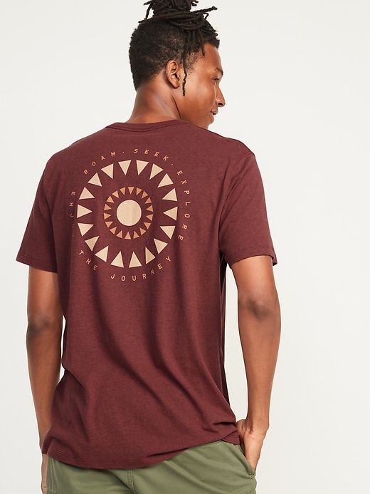 Image number 2 showing, Soft-Washed Graphic T-Shirt for Men