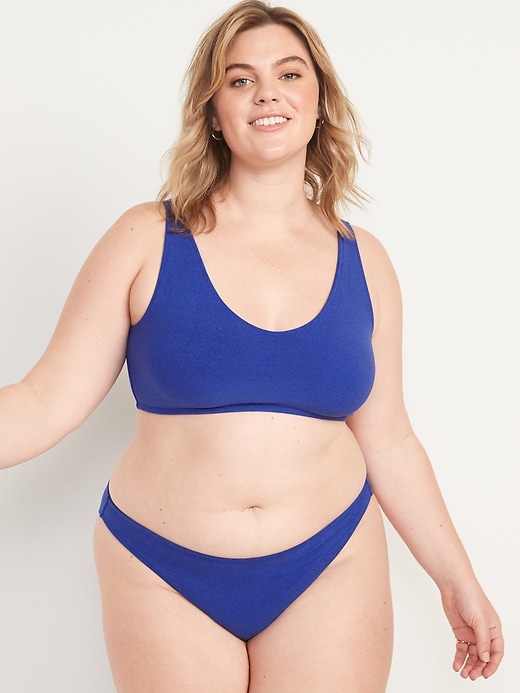 Image number 7 showing, V-Neck Terry Swim Top