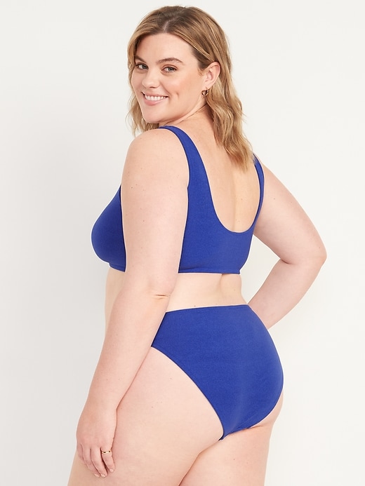 Image number 8 showing, V-Neck Terry Swim Top