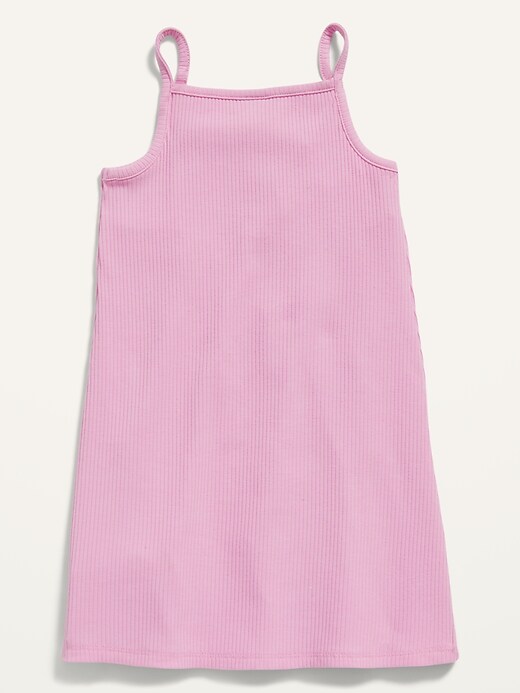 View large product image 2 of 2. Sleeveless Rib-Knit Dress for Toddler Girls