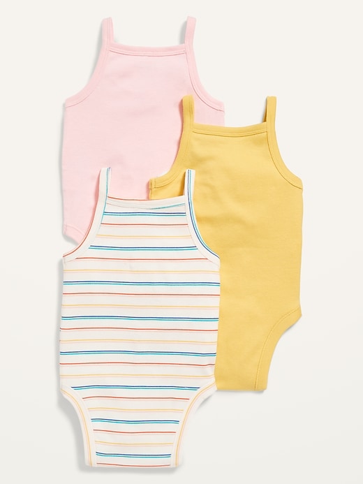 View large product image 2 of 2. 3-Pack Sleeveless Bodysuit for Baby