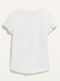 Image number 2 showing, Softest Scoop-Neck T-Shirt for Girls