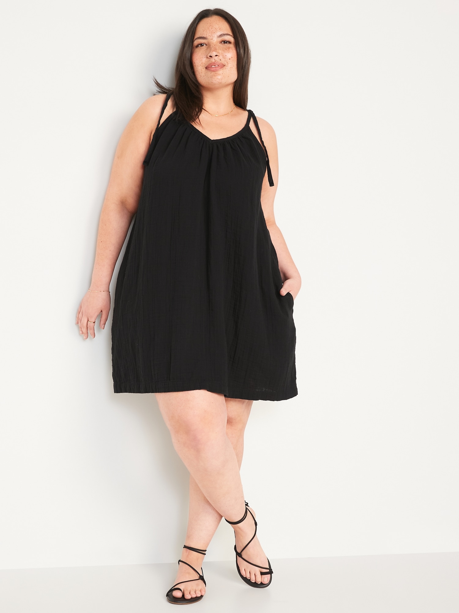 old navy trapeze dress