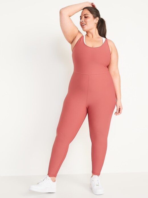 Image number 7 showing, Sleeveless PowerSoft Bodysuit -- 25-inch inseam
