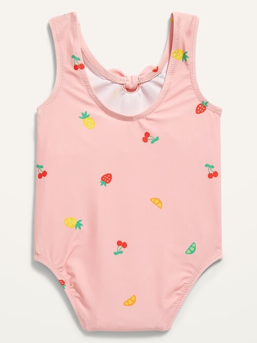 View large product image 2 of 3. Tie-Front One-Piece Swimsuit for Baby