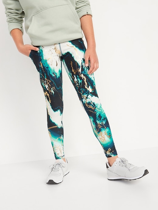 old navy marble leggings