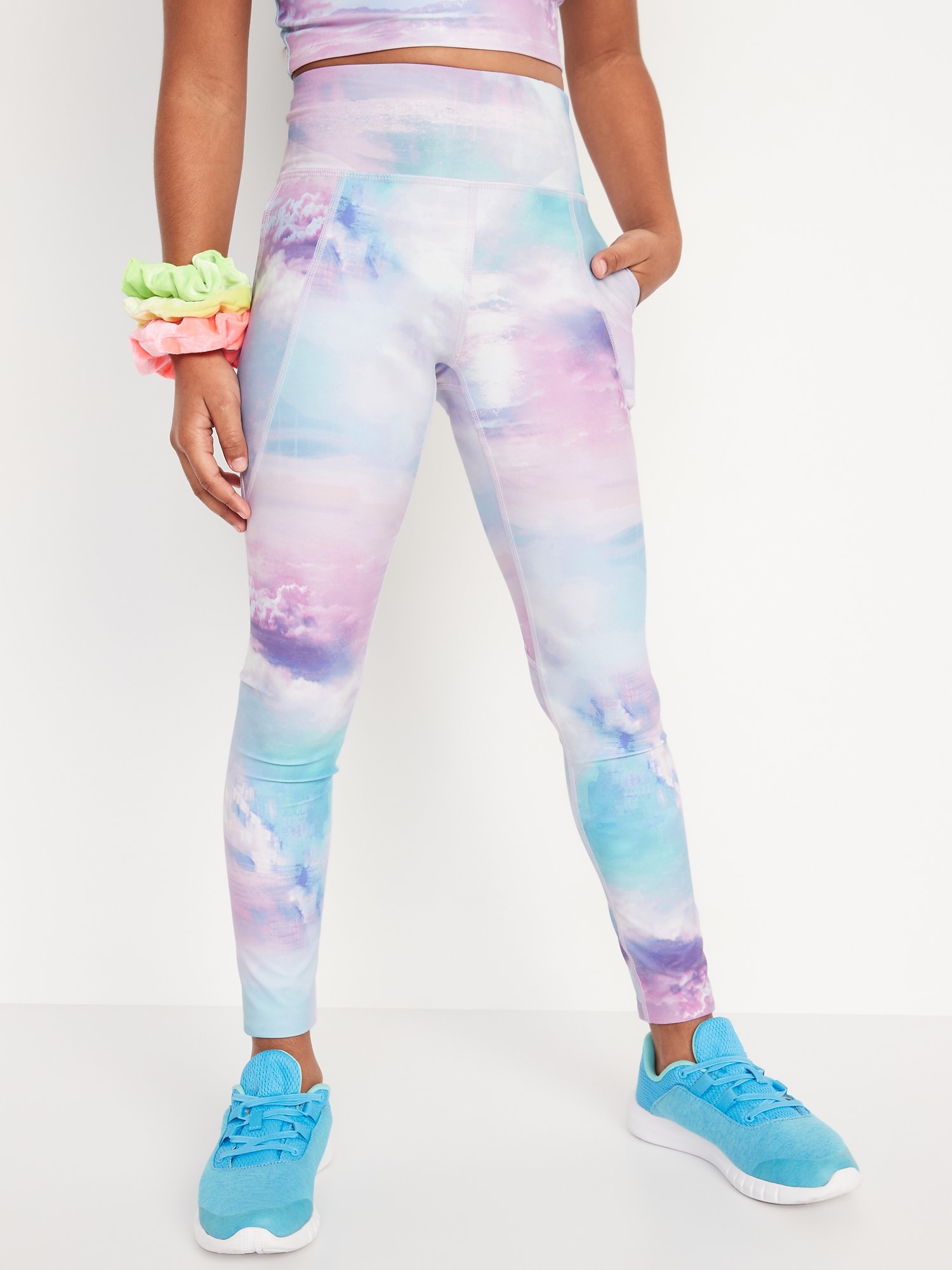 High-Waisted PowerSoft Side-Pocket 
