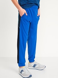 View large product image 3 of 4. Go-Dry Cool Mesh Jogger Pants For Boys