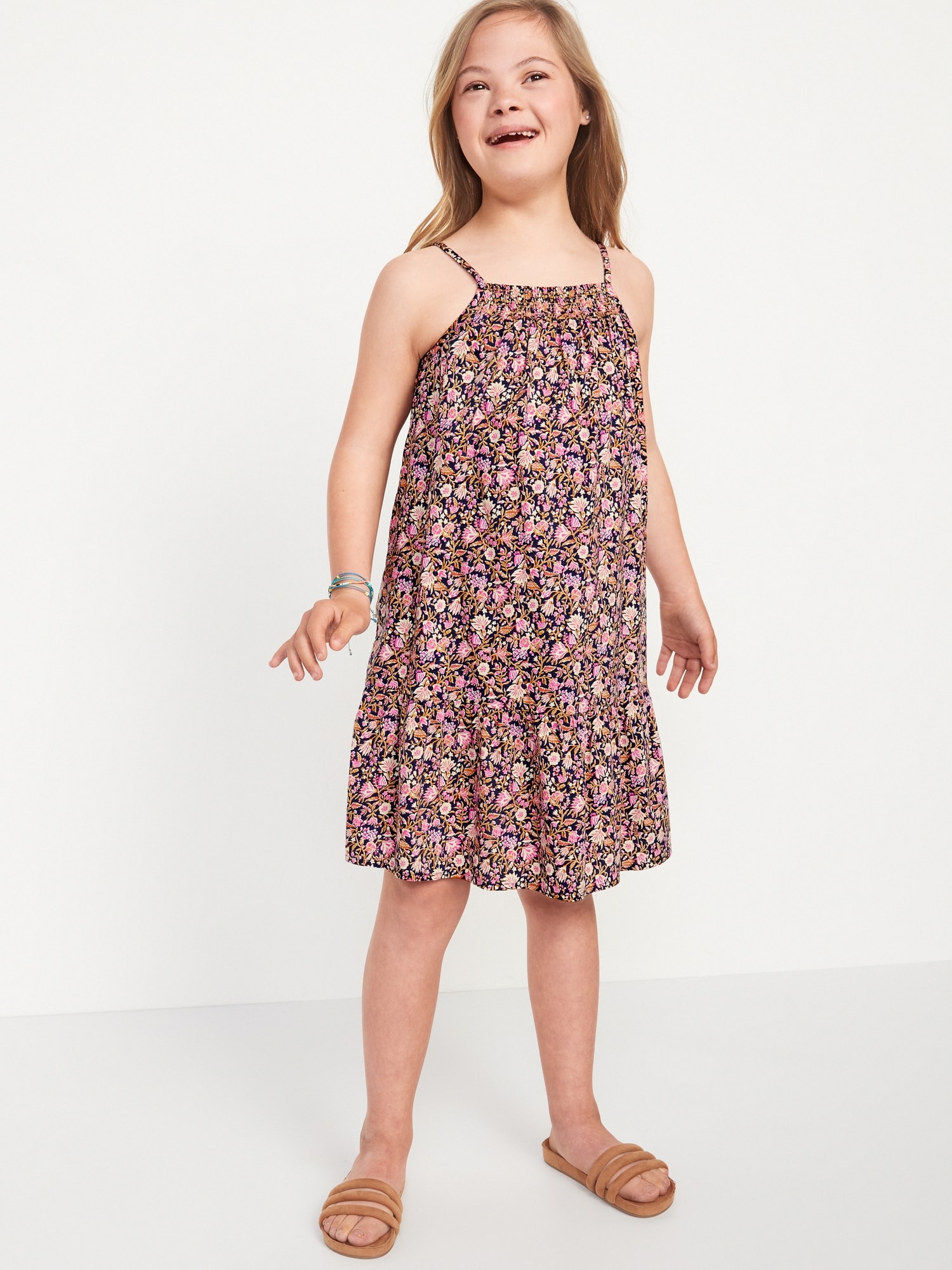 Sleeveless TieredHem Swing Dress for Girls Old Navy