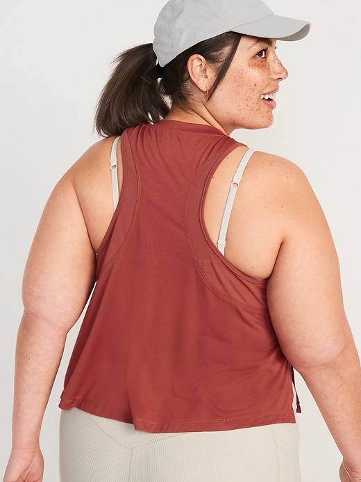 Image number 8 showing, UltraLite Sleeveless Cropped Top