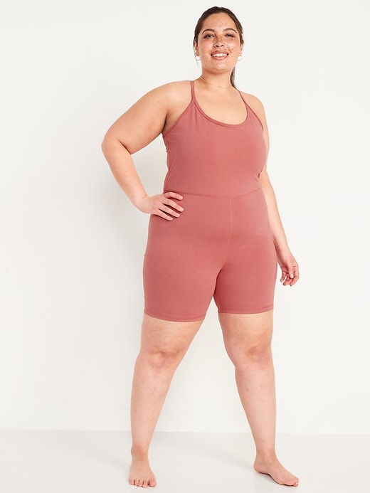 Image number 7 showing, PowerChill Racerback Bodysuit -- 6-inch inseam