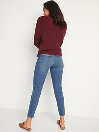 High-Waisted O.G. Straight Ankle Jeans 