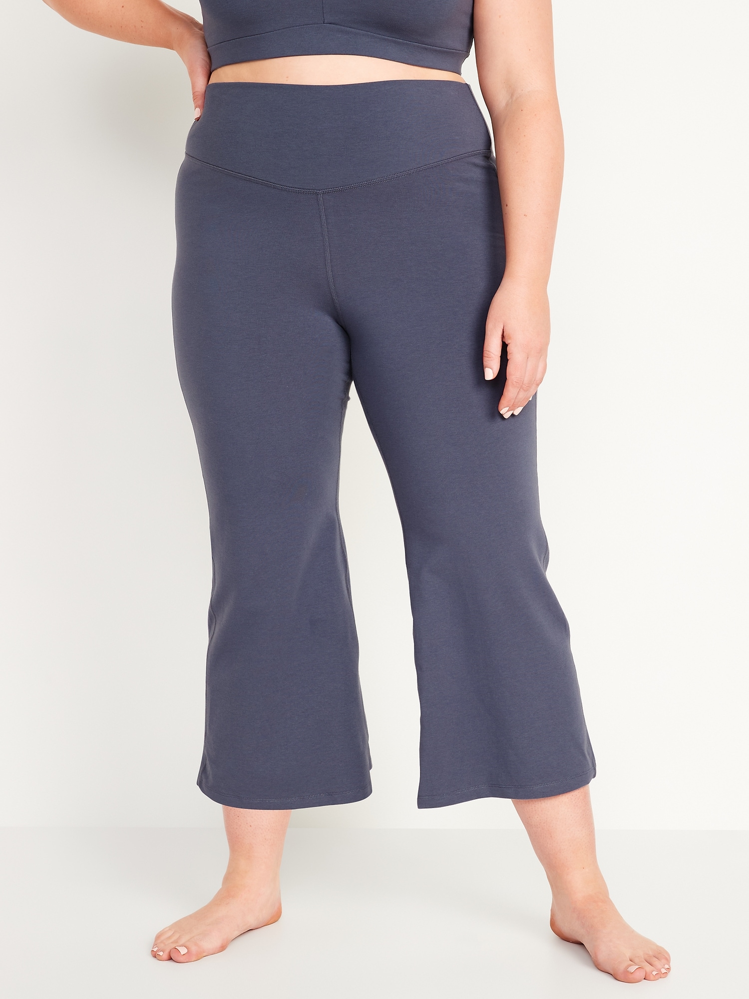 Old Navy - Extra High-Waisted PowerChill Hidden-Pocket Wide-Leg Yoga Pants  for Women
