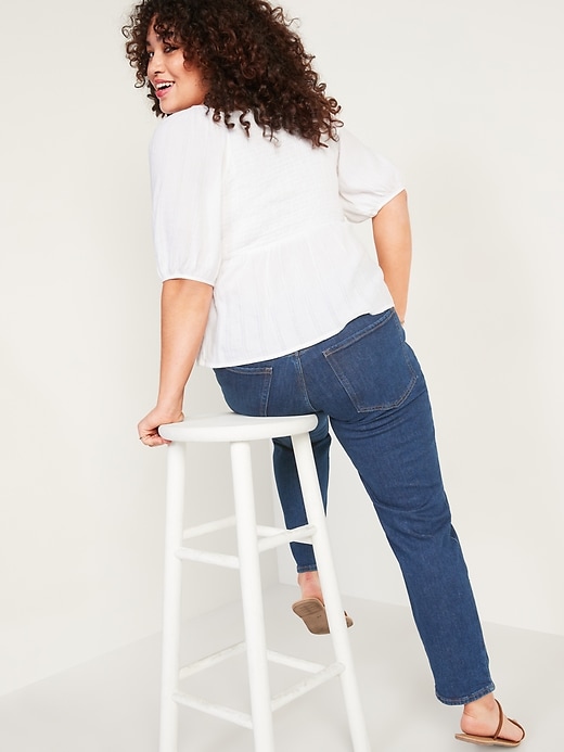Image number 6 showing, High-Waisted O.G. Straight Ankle Jeans for Women