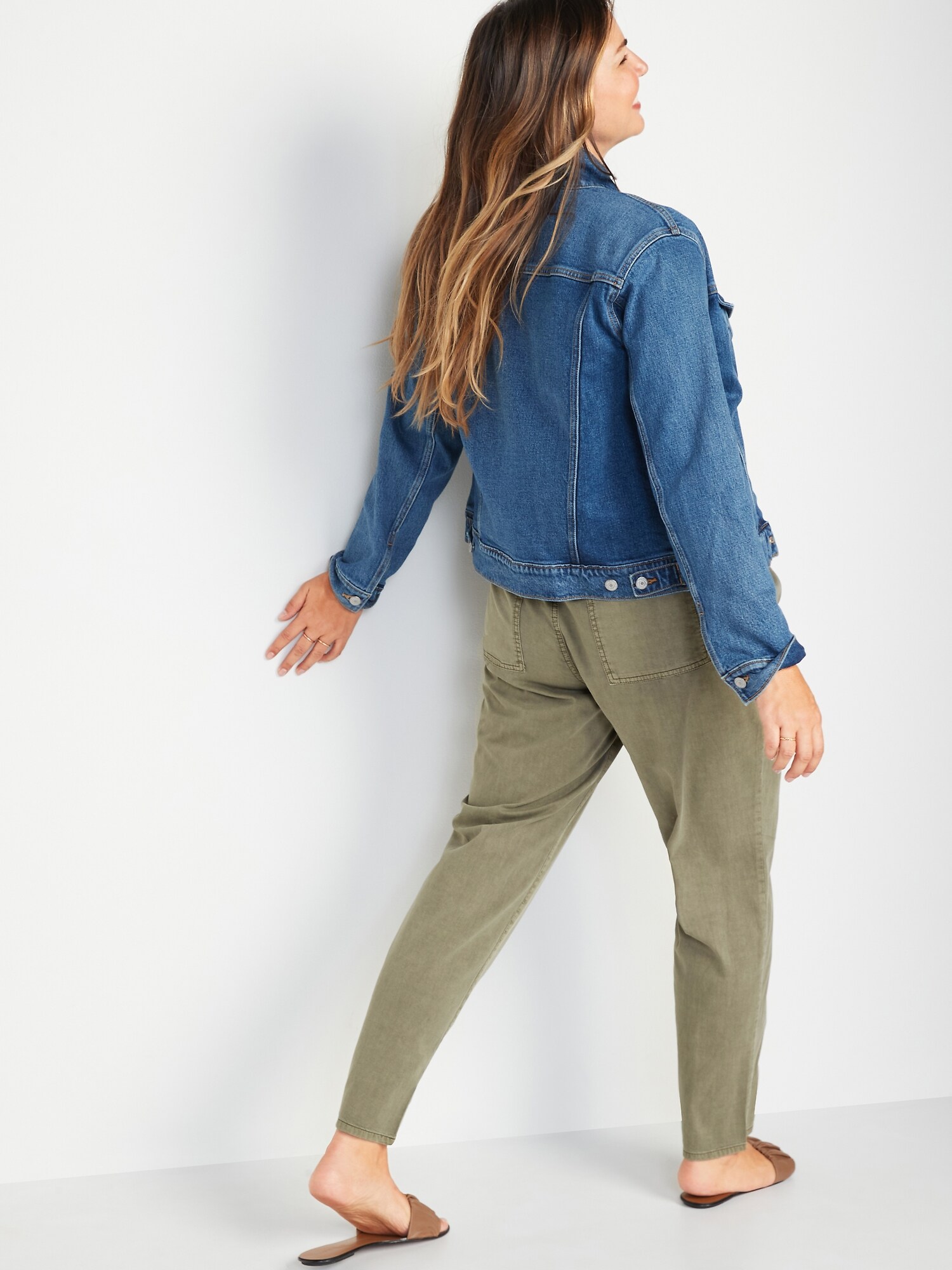 old navy high waisted utility pants