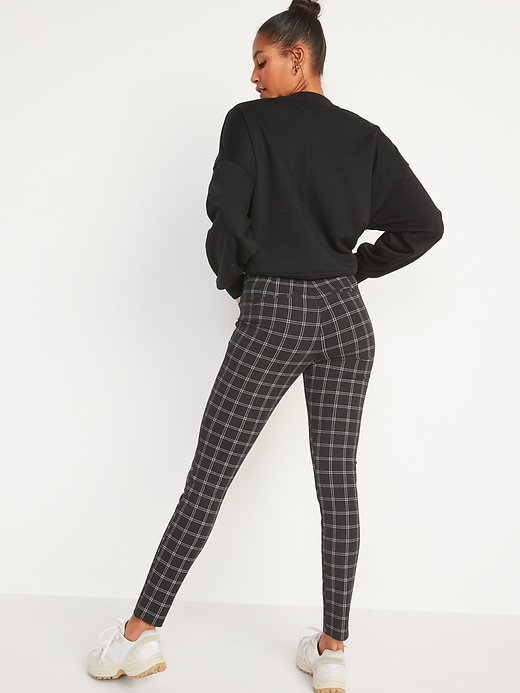 Image number 2 showing, High-Waisted Printed Pixie Skinny Pants