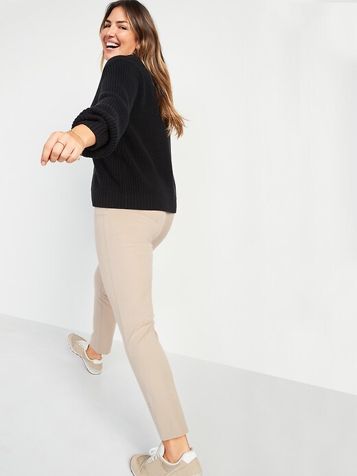Image number 6 showing, High-Waisted Never-Fade Pixie Ankle Pants for Women