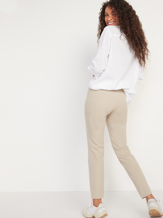 High-Waisted Pixie Straight-Leg Ankle Pants for Women | Old Navy